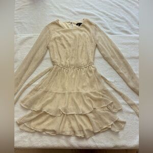 MACY’S - Tie Waist Fit & Flare Dress